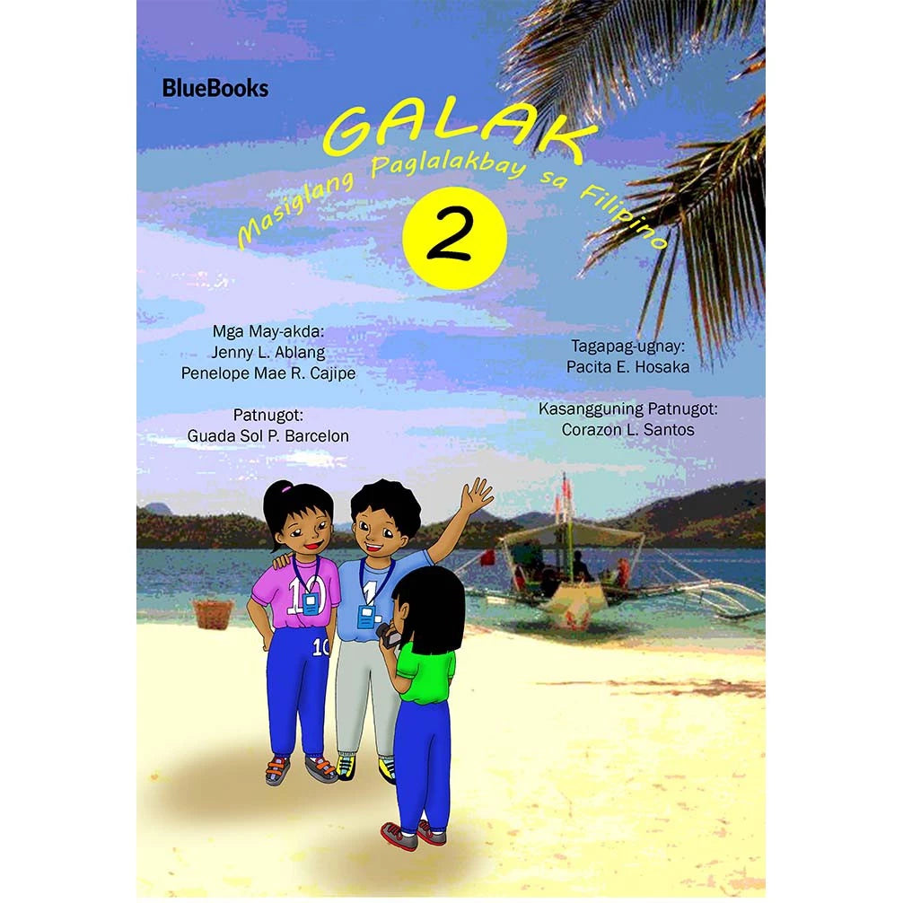 Galak 2: Masiglang Paglalakbay sa Filipino Front Cover