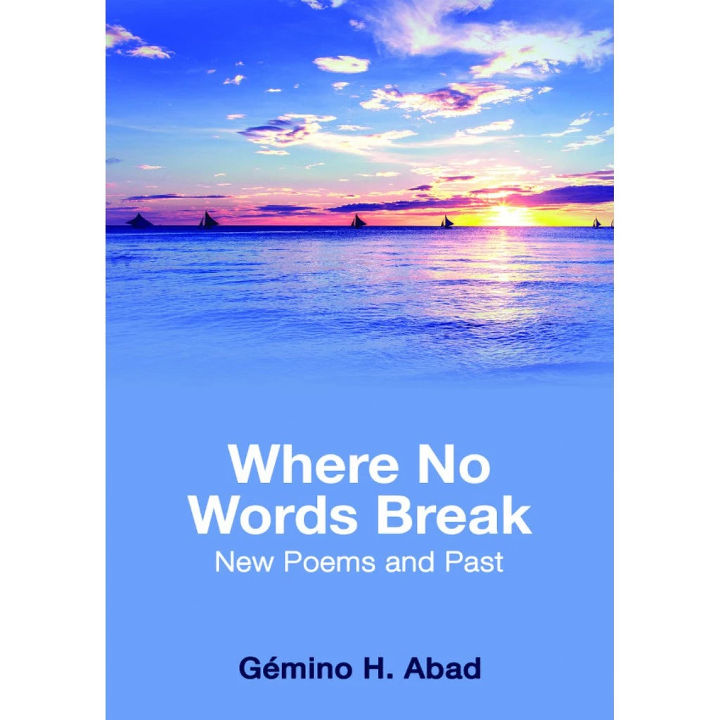 Where No Words Break: New Poems and Past Front Cover