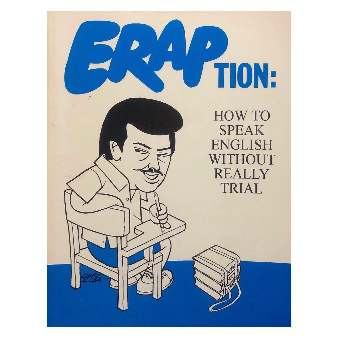 ERAPtion: How to Speak English Without Really Trial by Emil Jurado and Reli L. German Front cover