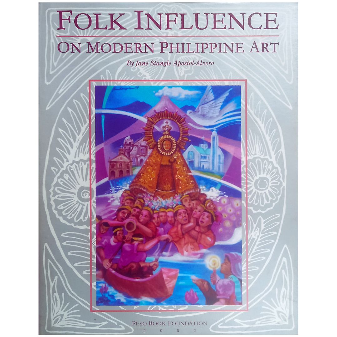 Folk Influence on Modern Philippine Art by Jane Stangle Apostol-Alvero (Front Cover)