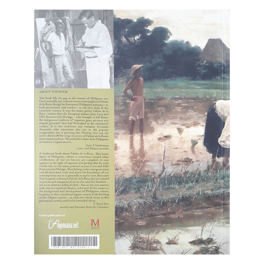 Fabian De La Rosa and His Times By Ana Maria Theresa P. Labrador (Back Cover)