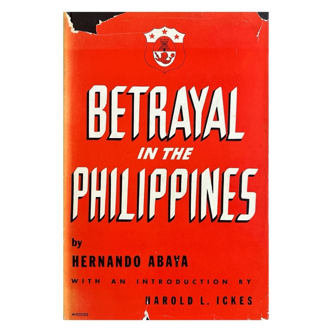 Betrayal in the Philippines by Hernando Abaya Frontcover