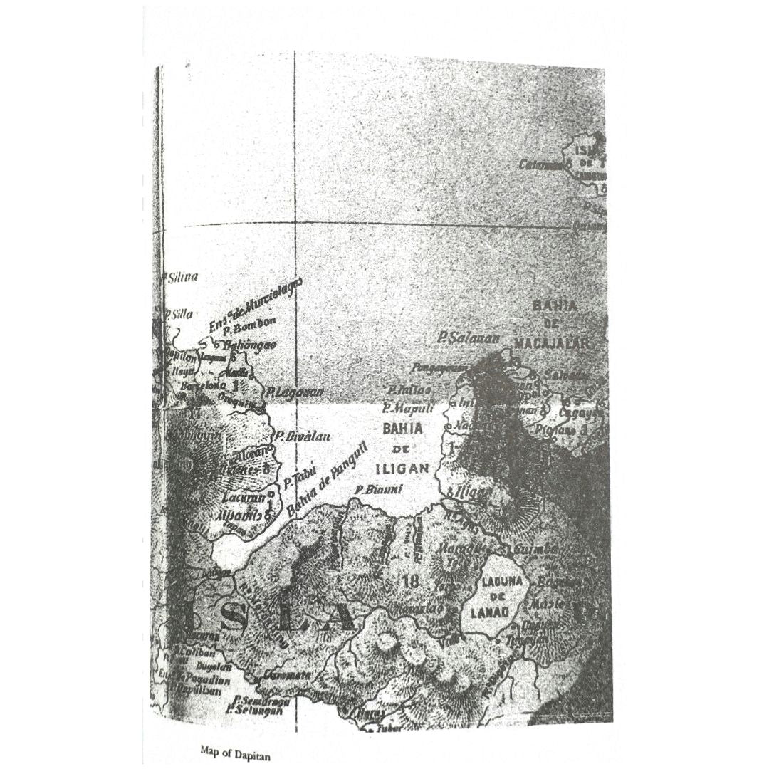 Jesuit: Missionary Letters from Mindanao Volume 4 The Dapitan-Balingasag Mission by Jose S. Arcilla, S. J. (Map of Dapitan)