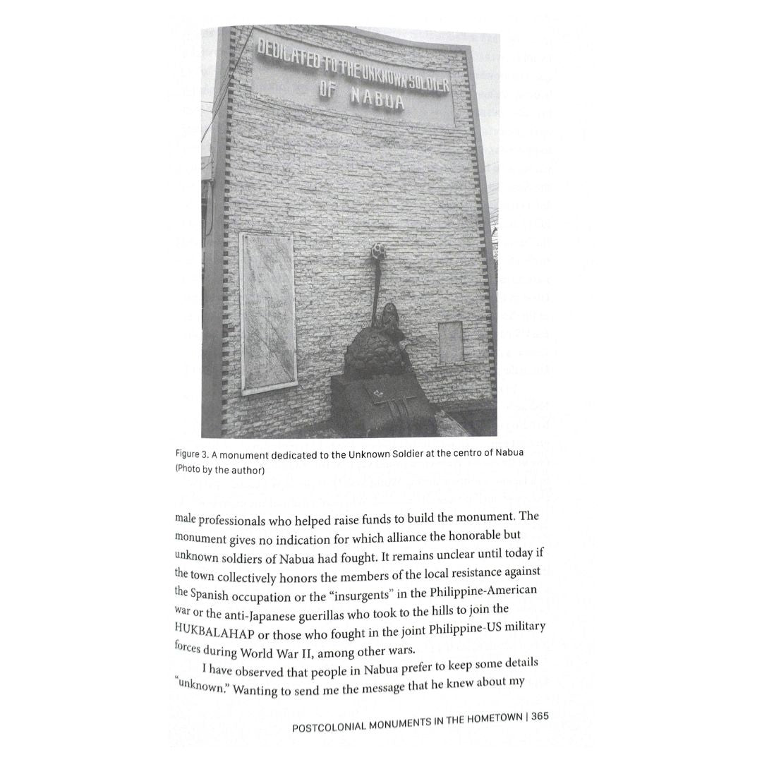 Plural Entanglements Philippine Studies by Dada Docot  Picture of A Monument of Nabua