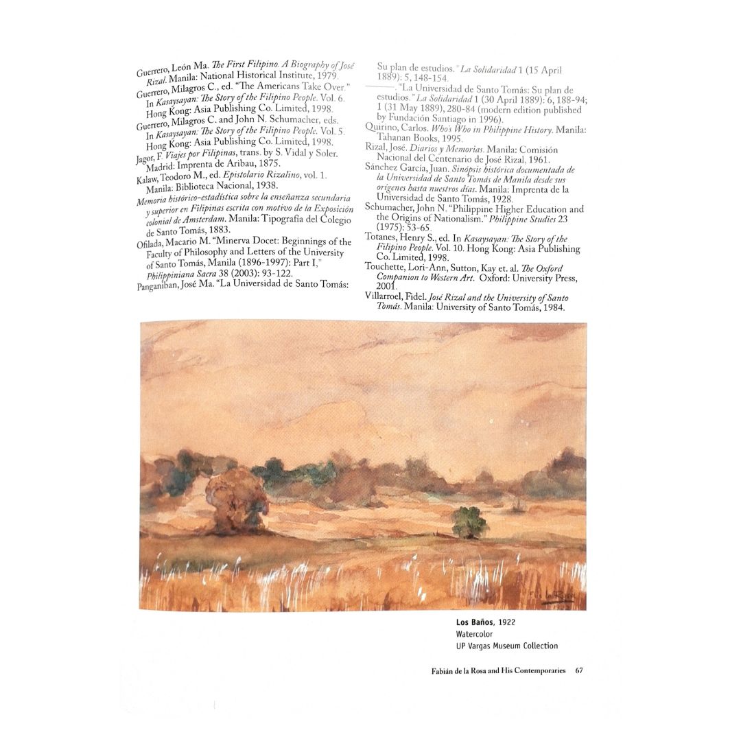 Fabian De La Rosa and His Times By Ana Maria Theresa P. Labrador (Los Baños)