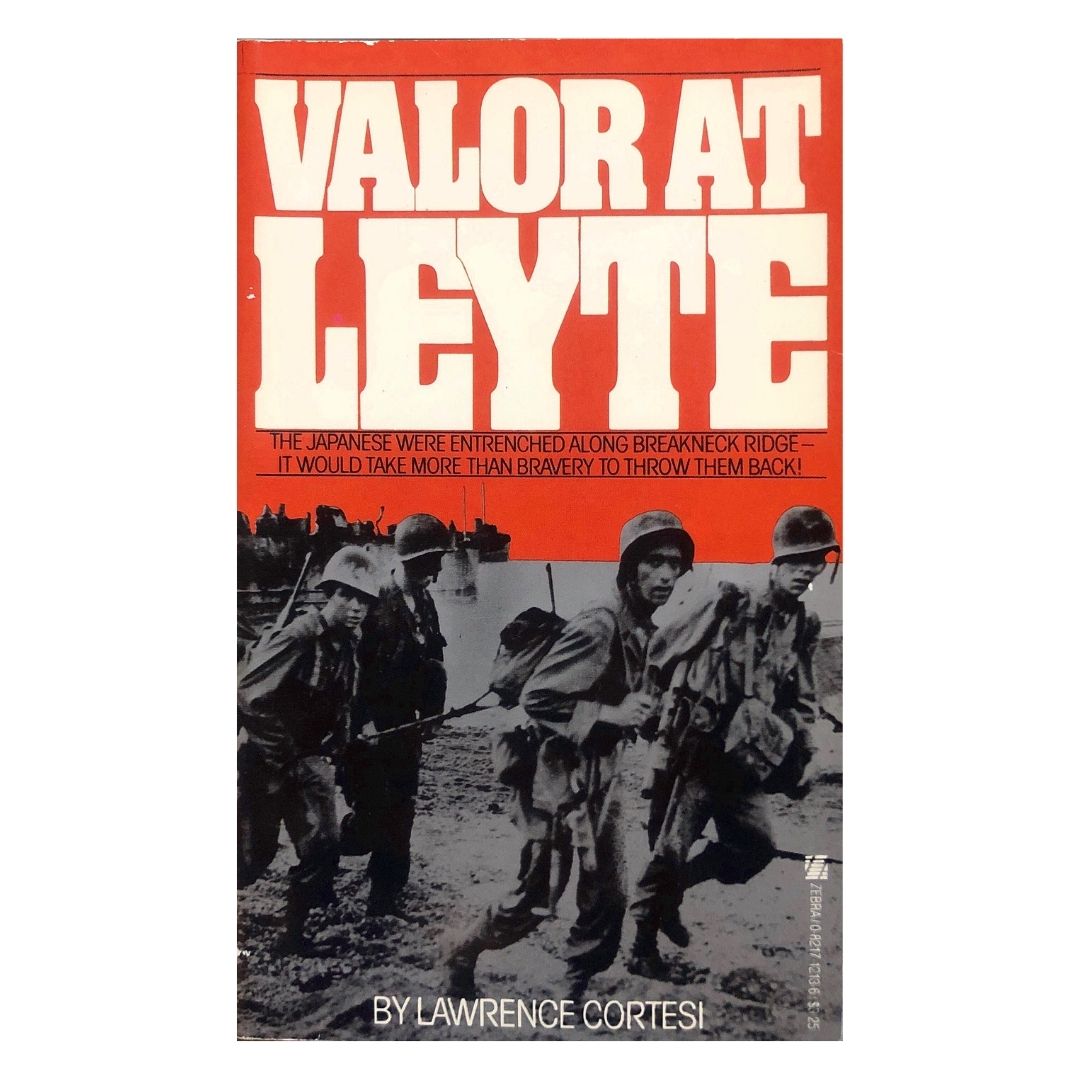 Valor at Leyte by Lawrence Cortesi Front cover