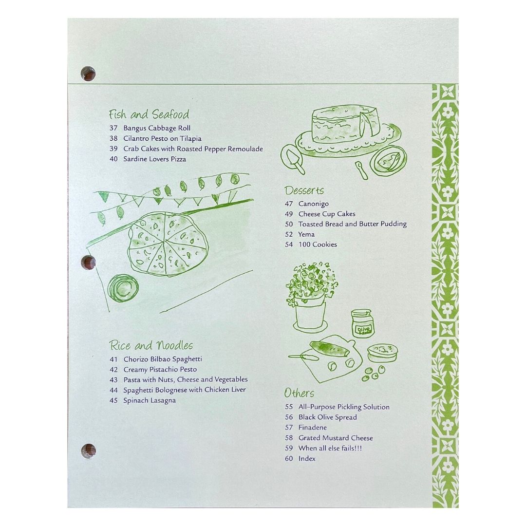 Kusina to Cuisine the Theresian Cookbook (Recipe of dishes)