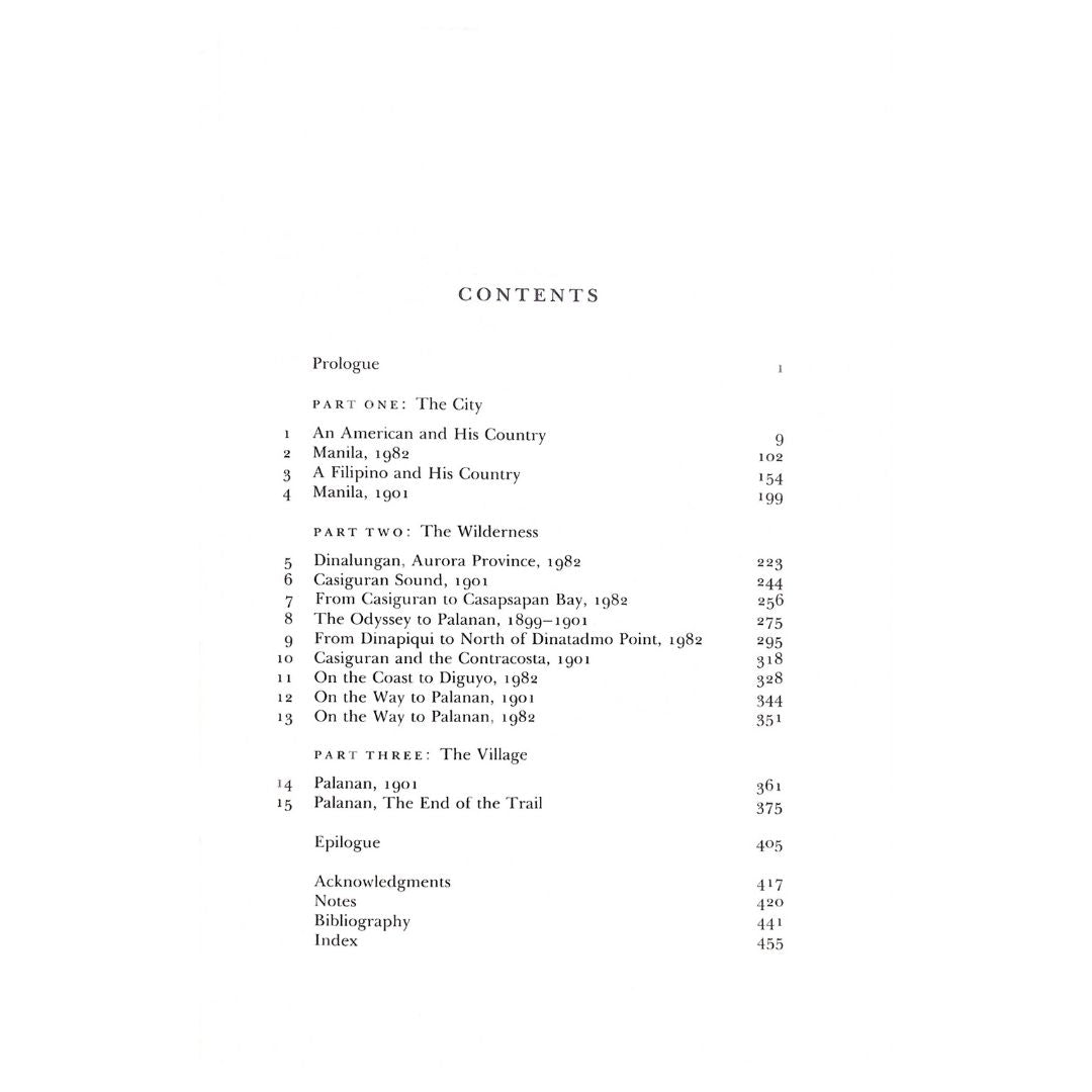 Sitting in Darkness: Americans in the Philippines by David Haward Bain Table of contents