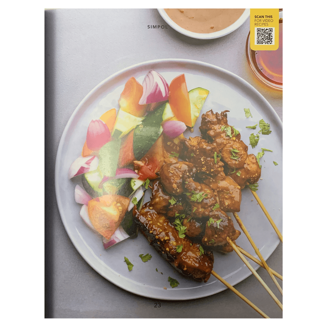 Simpol: The Cookbook By Chef Tatung Sarthou (Picture of Inihaw Dish)