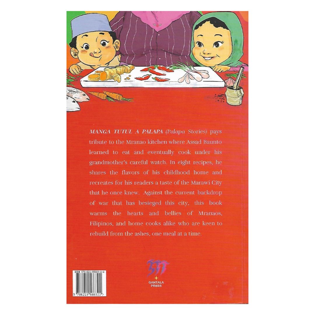 Manga Tutul A Palapa: Recipes and Memories From Ranao (Back Cover)