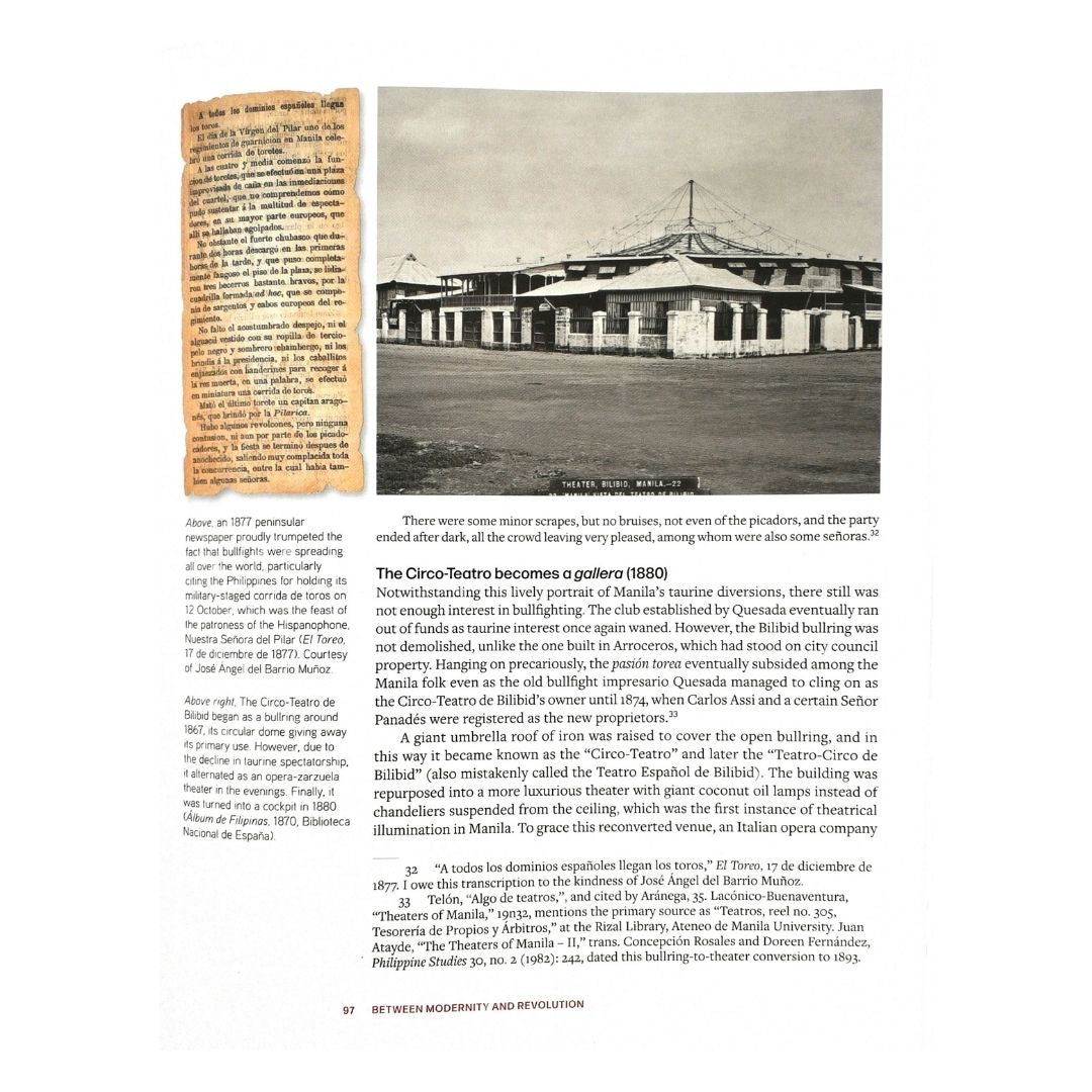 Bullfighting in the Philippine 1602-2022 By Gaspar A. Vibal (Image of Arena)