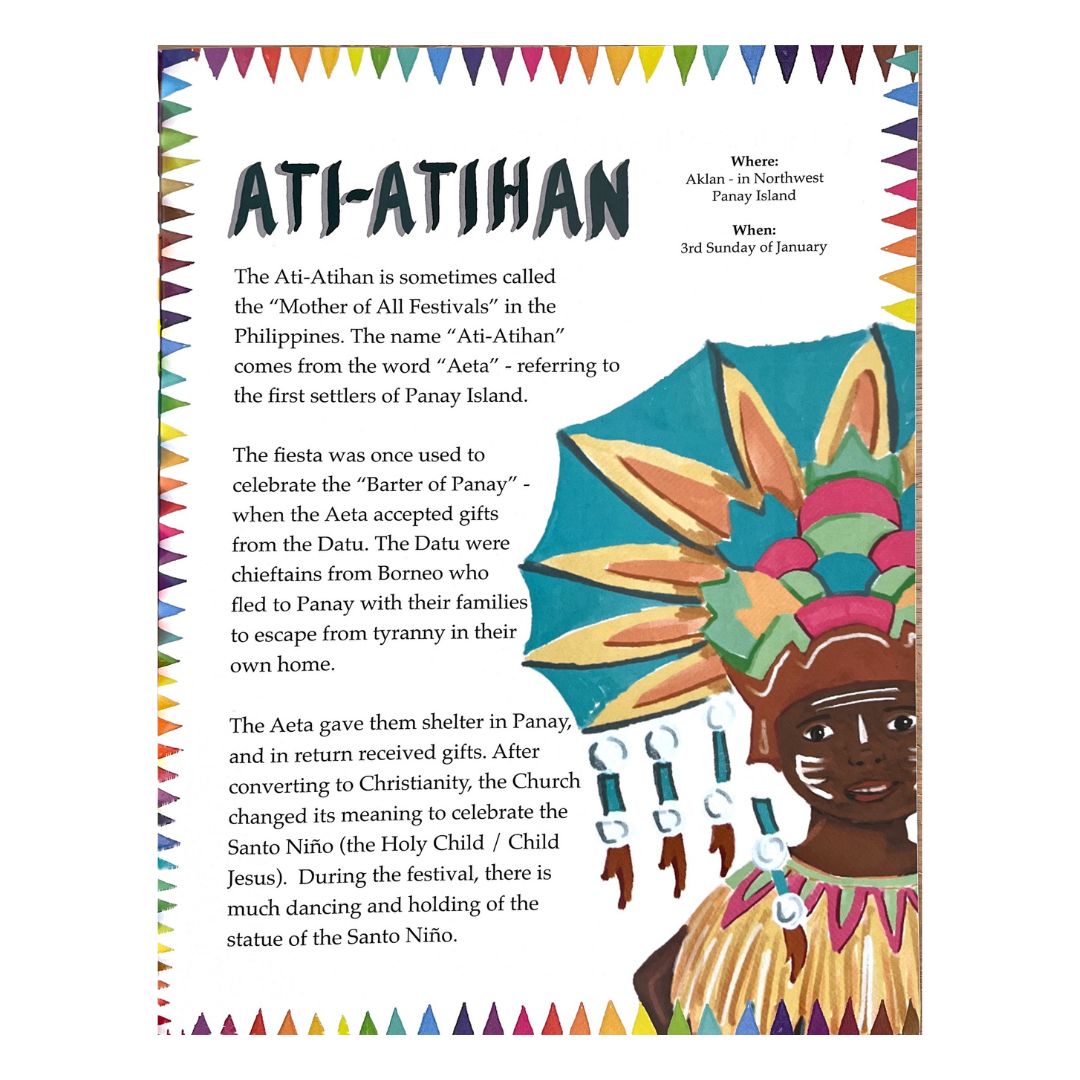 The Fabulous Fiestas of The Philippines: By Alexandra Romualdez - Broekman (Ati-atihan)