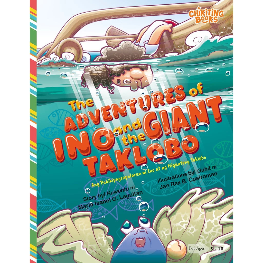The Adventures of Ino and the Giant Taklobo (Ang Pakikipagsapalaran ni Ino at ng Higanteng Taklobo) Front Cover