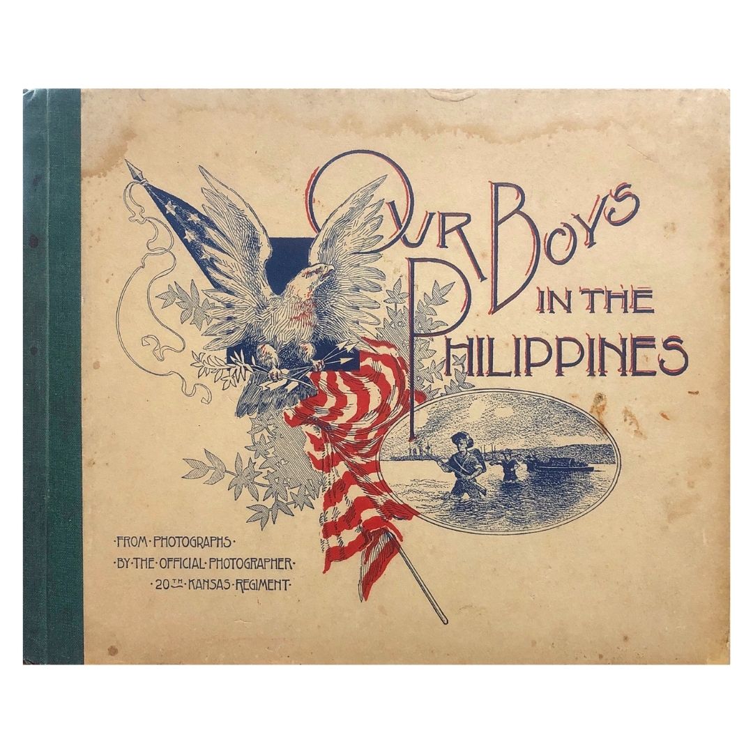 Our Boys in the Philippines (photograph book) by P Fremont Rockett Front cover