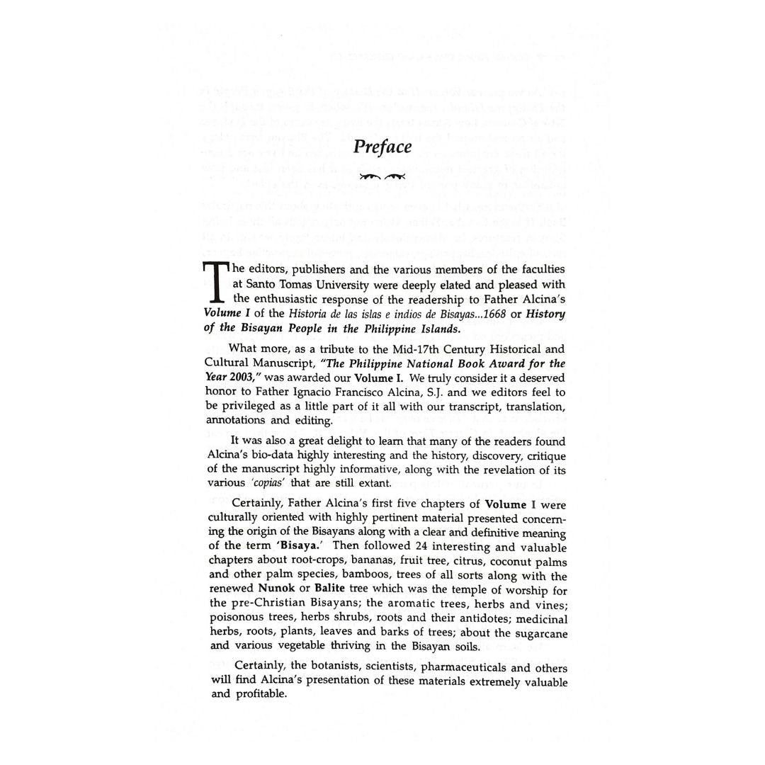 History of the Bisayan People in the Philippine Islands volume 2 (Preface)