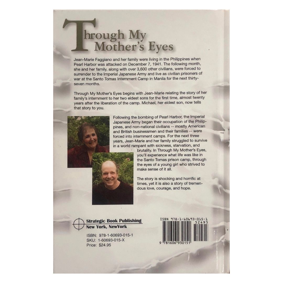 Through My Mother's Eyes by Michael McCoy Back cover