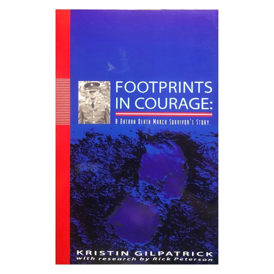 Footprints in Courage by Kristin Gilpatrick Front cover