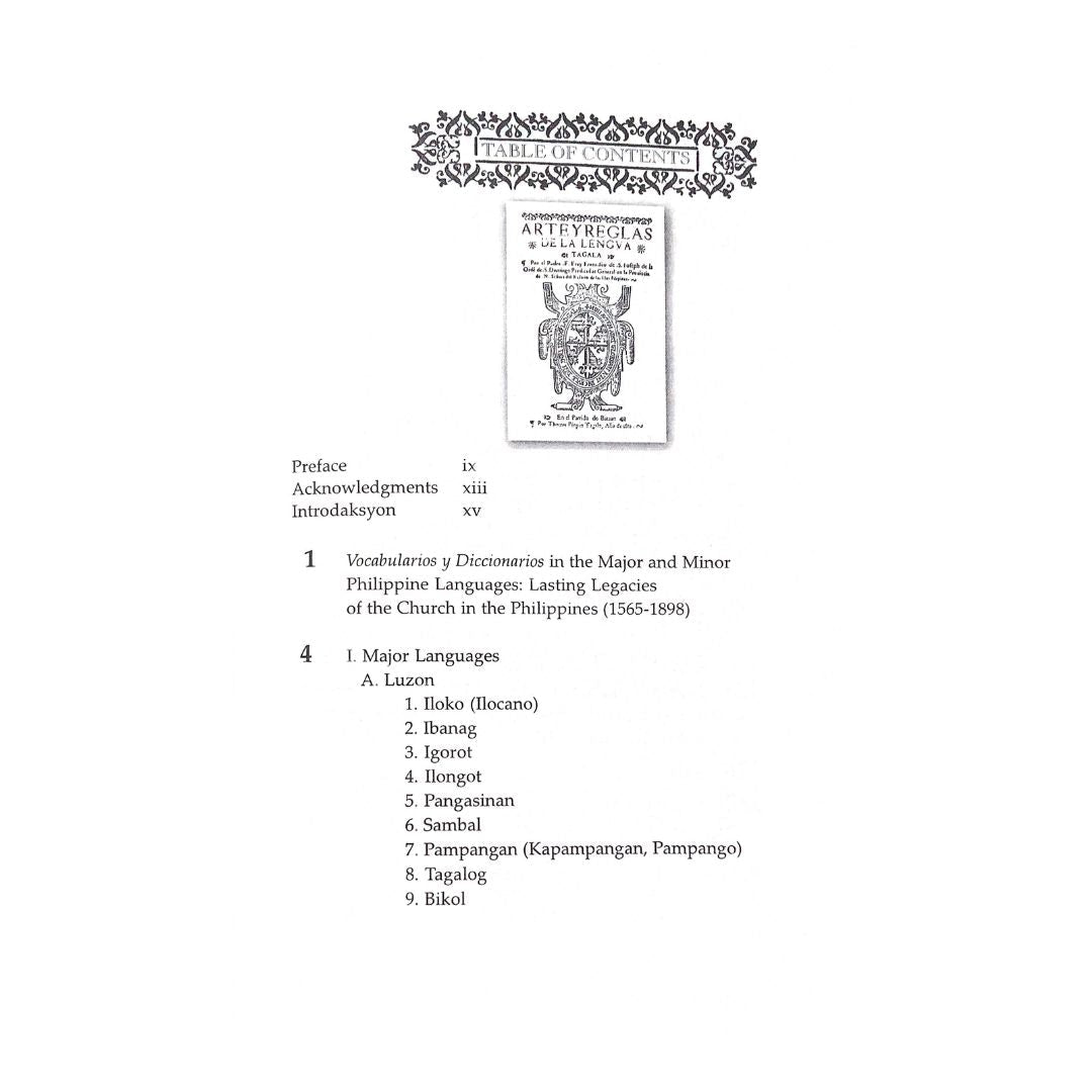 Dila ng Bayan by Dr. Isagani R. Medina  Table of contents