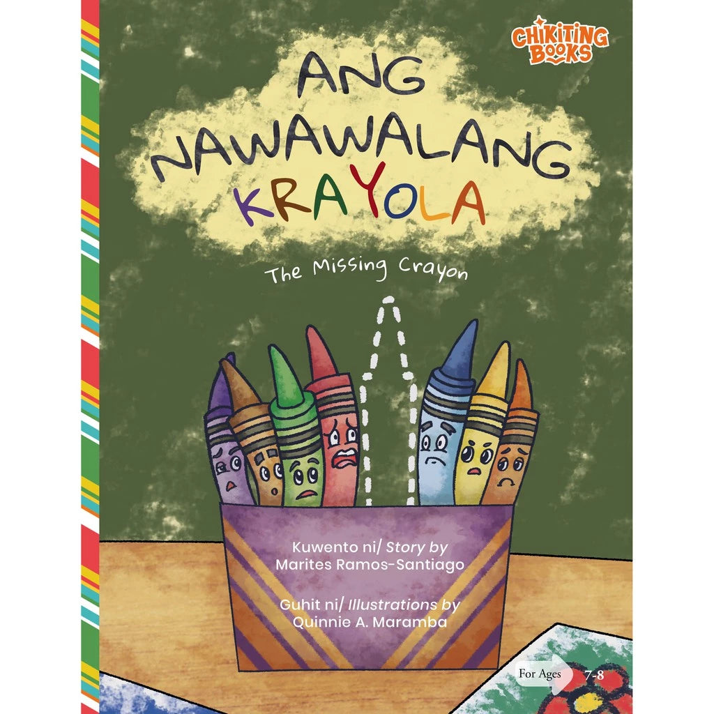 Ang Nawawalang Krayola (The Missing Crayon) Front Cover
