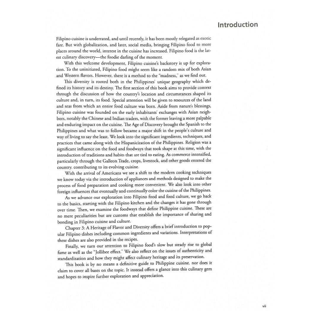 Heritage Dishes of the Philippines By Lady Camille de Guia (Introduction)