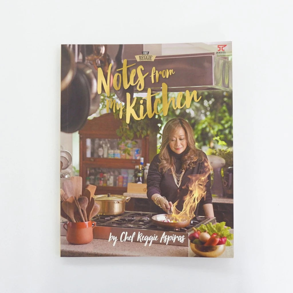 Notes from my kitchen by Chef Reggie Aspiras (Cookbook) Front Cover