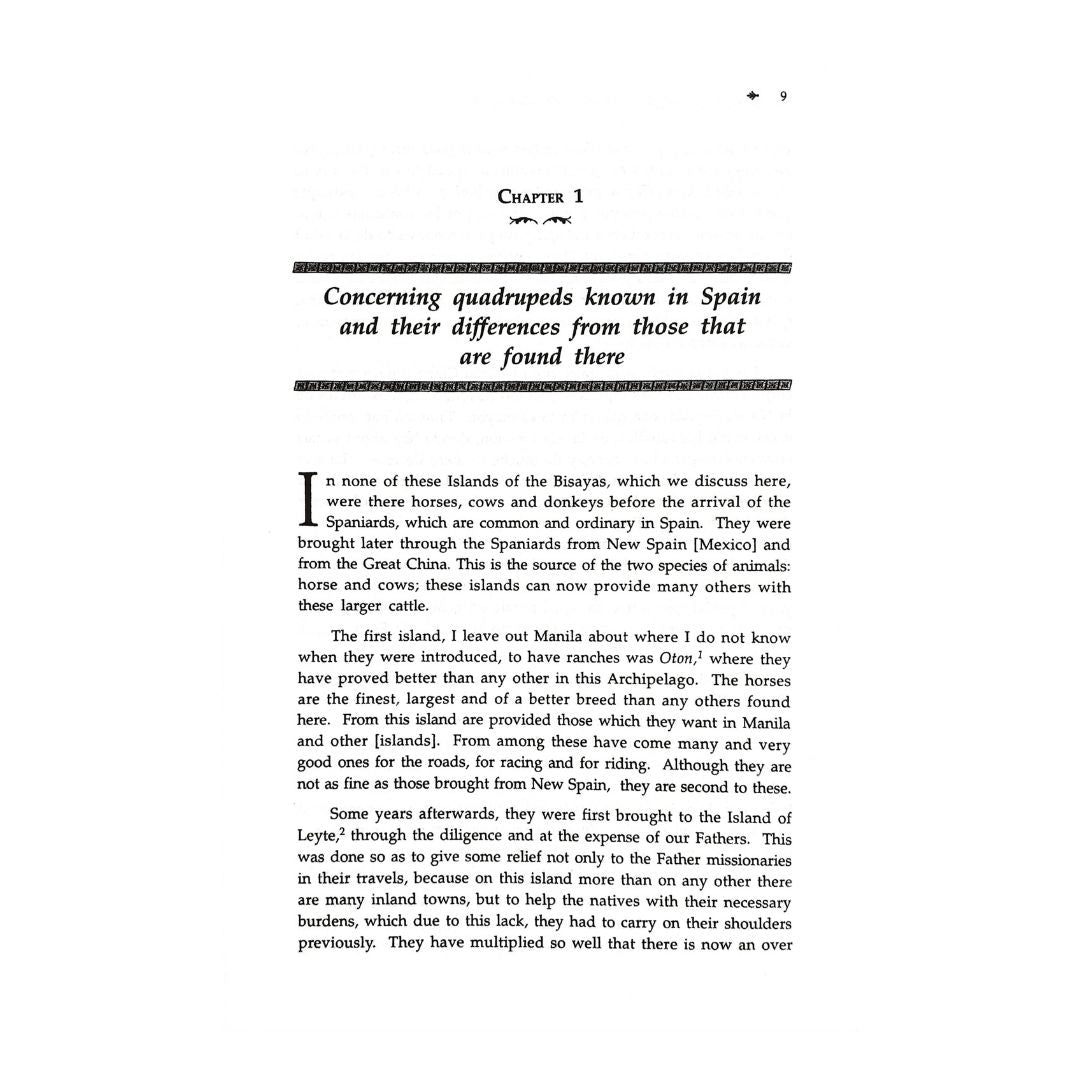 History of the Bisayan People in the Philippine Islands volume 2 (Chapter 1)