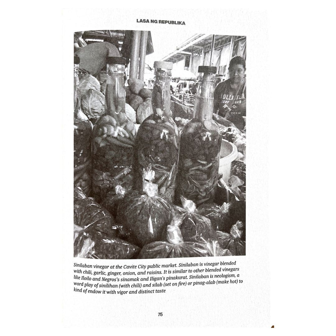 Lasa ng Republika Dila at Bandila: Ige Ramos (Picture of A Bottle with Vinegar)