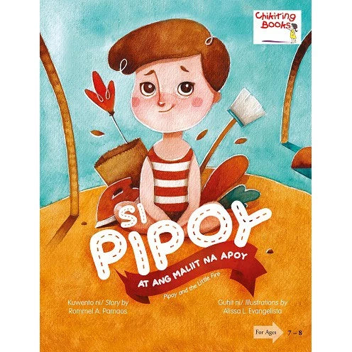 Si Pipoy at ang Maliit na Apoy Front Cover