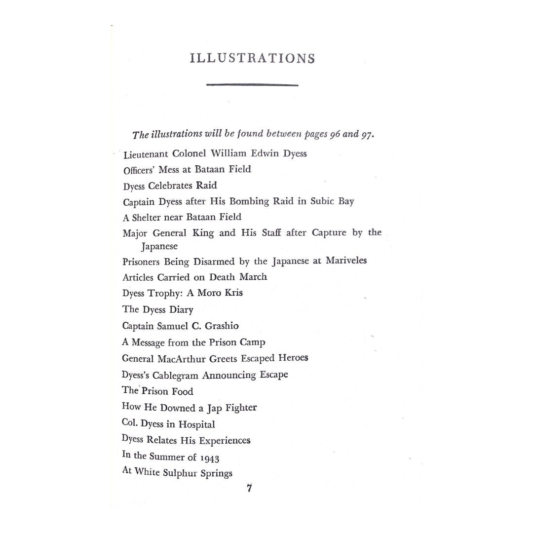 The Dyess Story by William E. Dyess