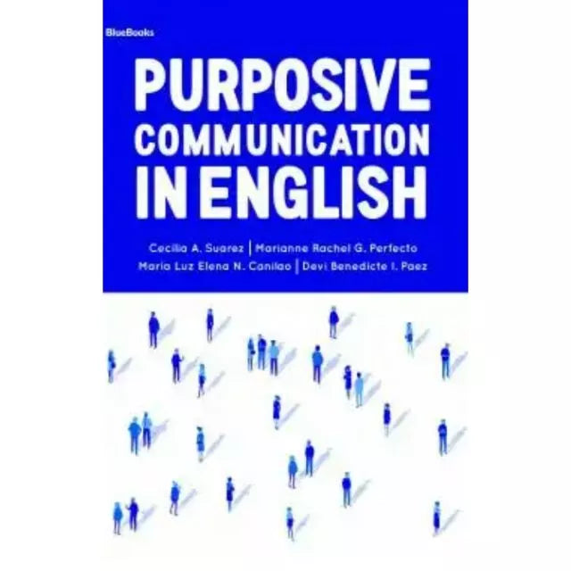 Purposive Communication in English Front Cover