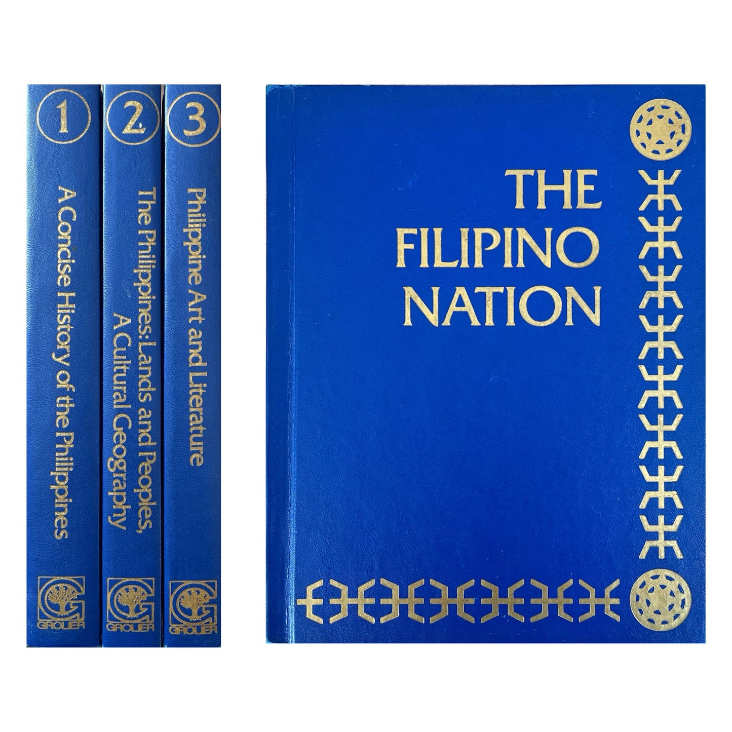The Filipino Nation Volume 1, 2 and 3 (Front Cover)
