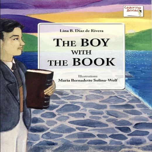 The Boy with the Book Front Cover