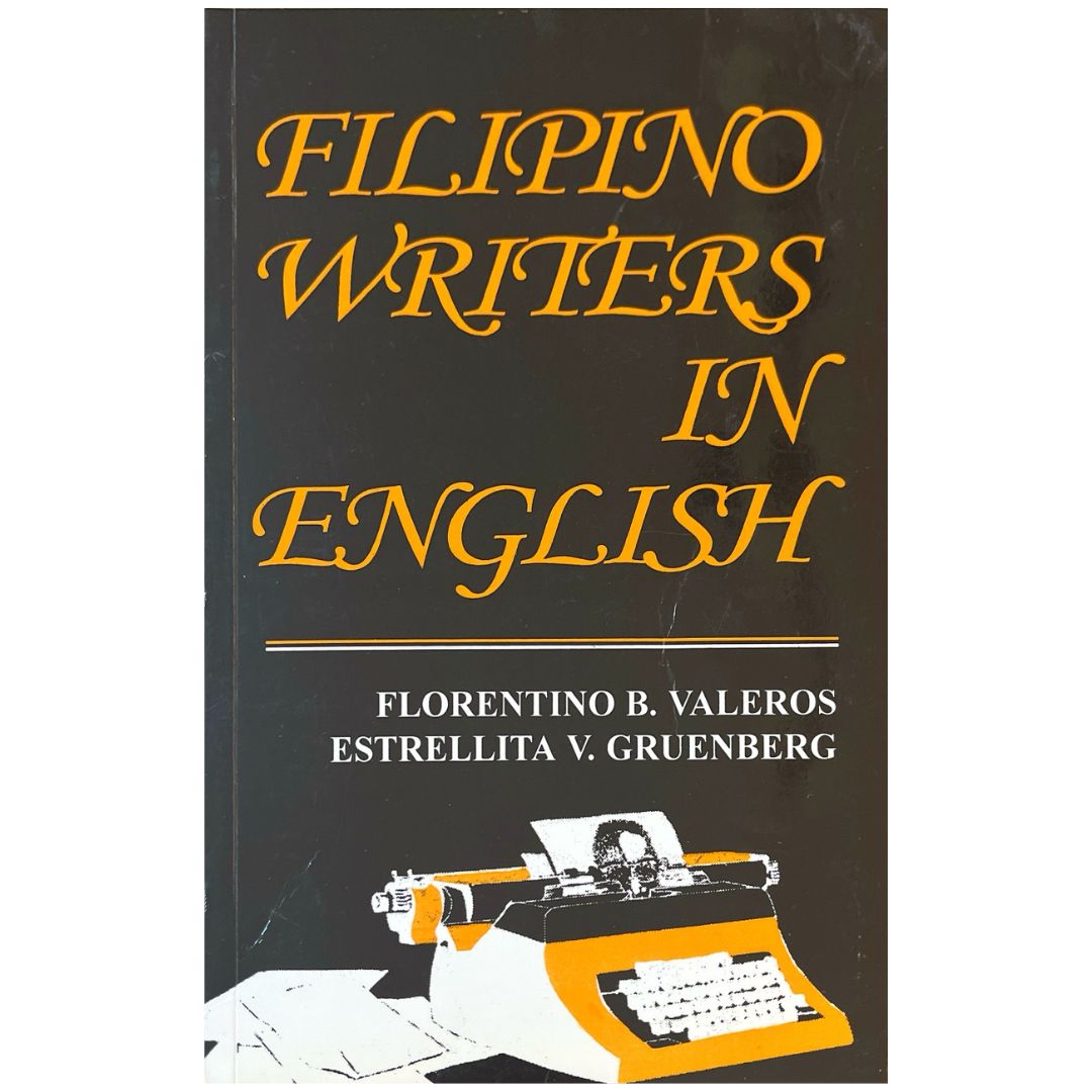 Filipino Writers in English by Florentino B. Valeros (Front Cover)