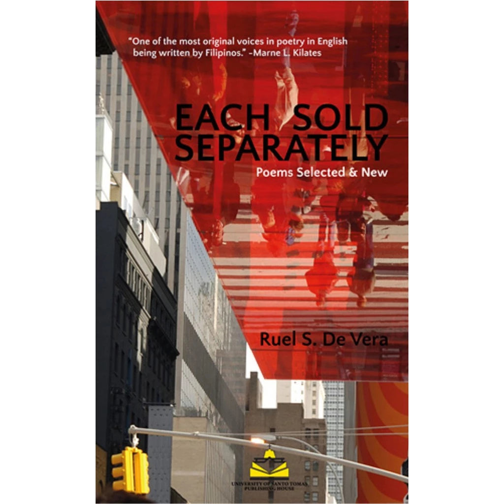 Each Sold Separately: Poems Selected and New by Ruel S. De Vera Front Cover