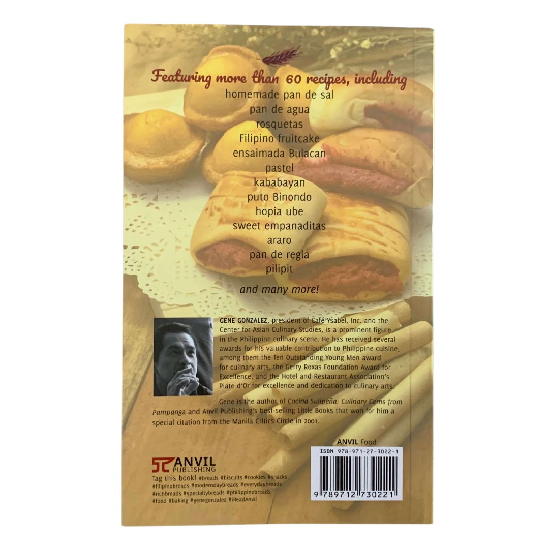 Philippine Breads By Gene Gonzalez (Back Cover)
