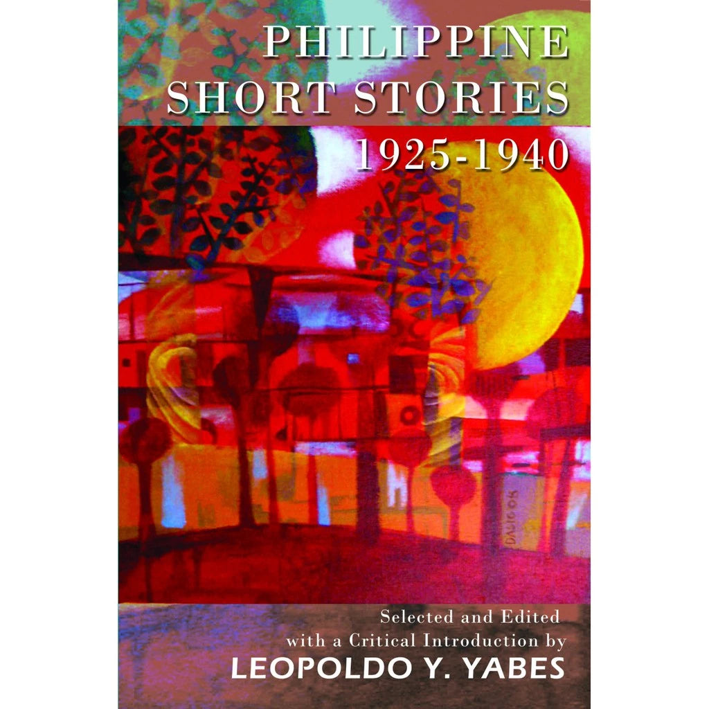 Philippine Short Stories 1925-1940 Front Cover