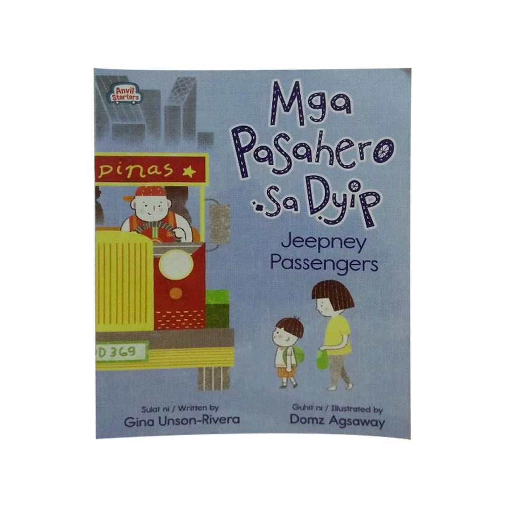 Mga Pasahero sa Dyip / Jeepney Passengers by Gina Unson-Rivera Front Cover