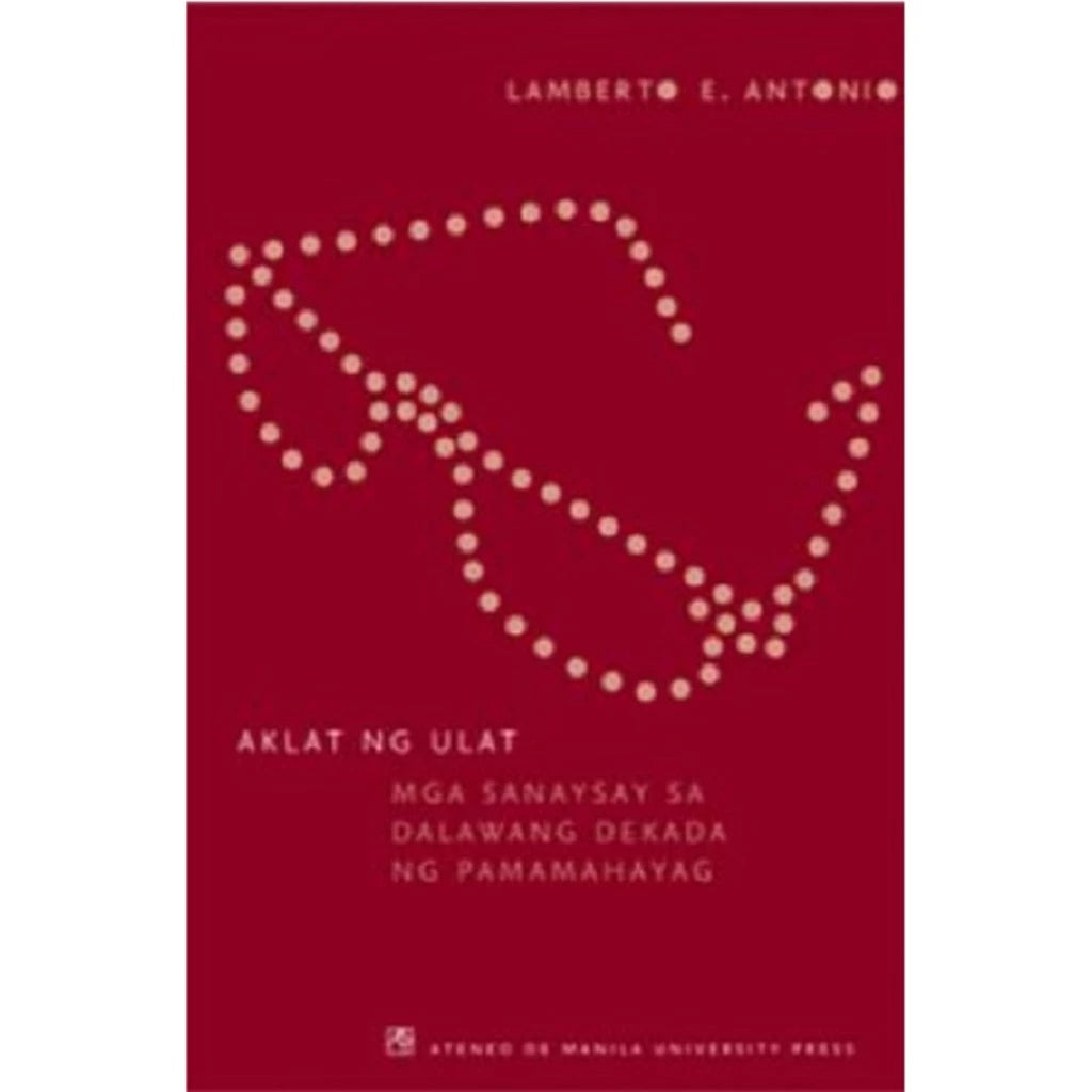 Aklat ng Ulat: Mga Sanaysay sa Dalawang Dekada ng Pamamahayag Front Cover