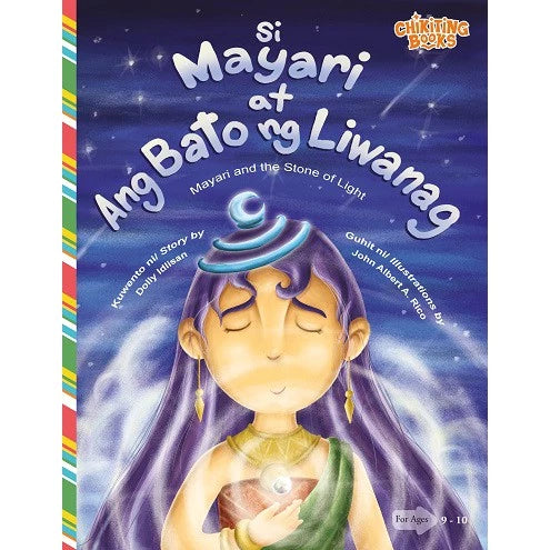 Si Mayari at Ang Bato ng Liwanag Front Cover