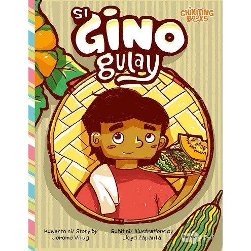 Si Gino Gulay (Children's Book) Front Cover