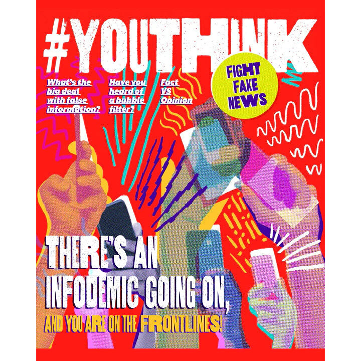 YOUTHink: Labanan ang Fake News Front Cover