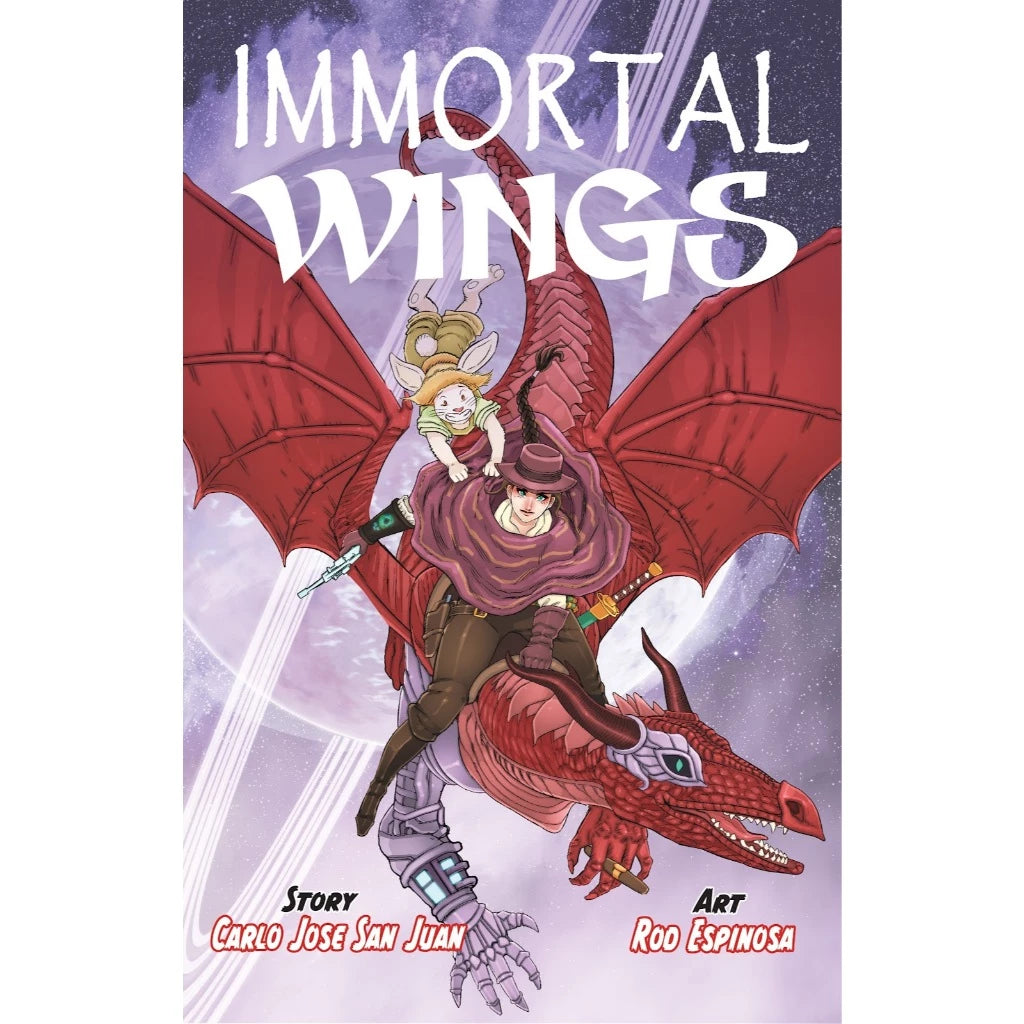 IMMORTAL WINGS by Carlo Jose San Juan & Rod Espinosa Front Cover