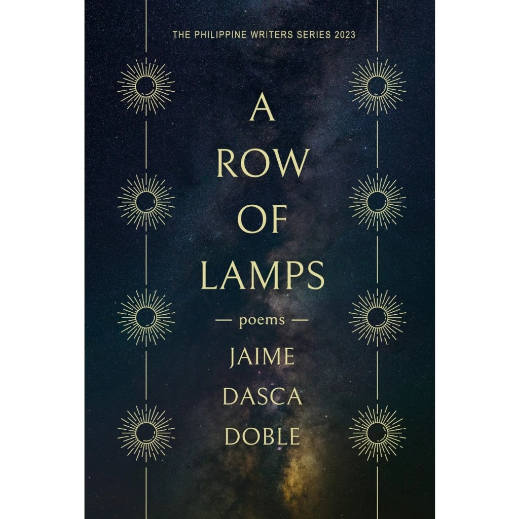 A Row Of Lamps Poems (The Philippine Writers Series 2023) Front Cover