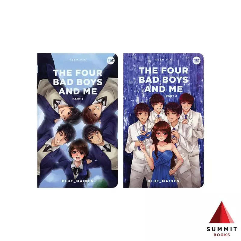 Bundle: The Four Bad Boys And Me Book1: Part 1 and Part 2 Bundle Front Cover