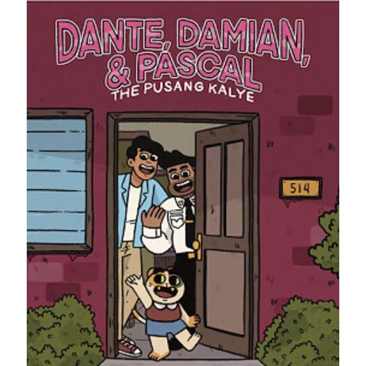 Dante, Damian & Pascal the Pusang Kalye by Levi Sabarre Front Cover