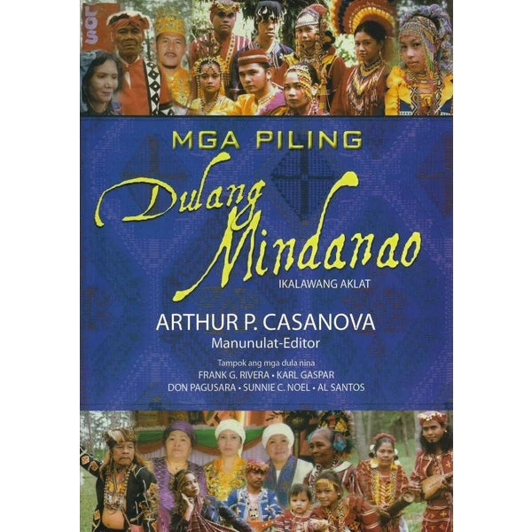 Mga Piling Dulang Mindanao ni Arthur Casanova Front Cover