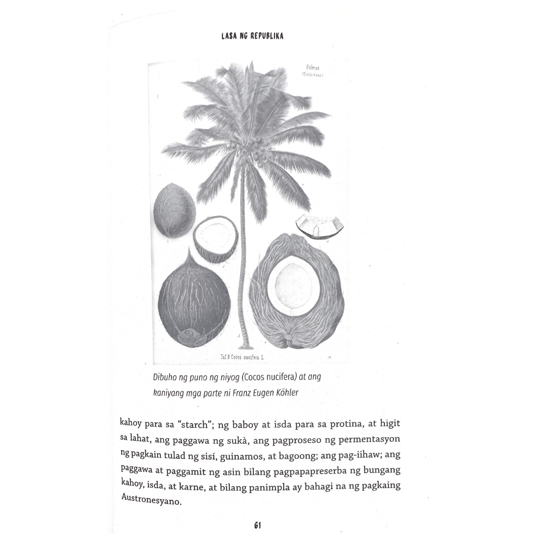 Lasa ng Republika: Dila at Bandila (Image of a Coconut Tree)