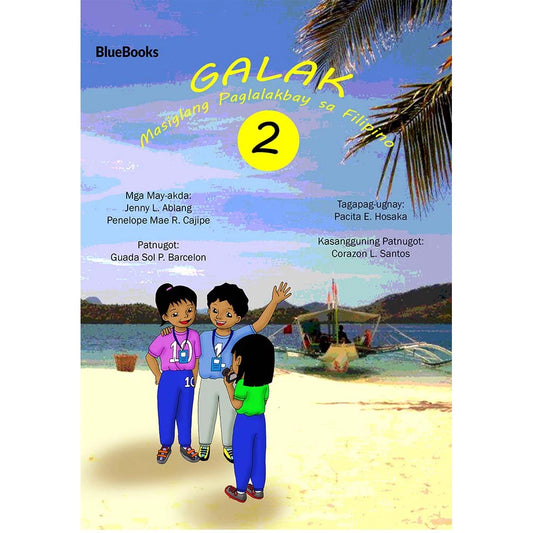 Galak 2: Masiglang Paglalakbay sa Filipino Front Cover
