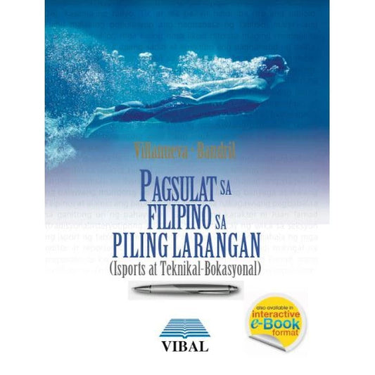 Pagsulat sa Filipino sa Piling Larangan - Isports at Tech-Voc Front Cover