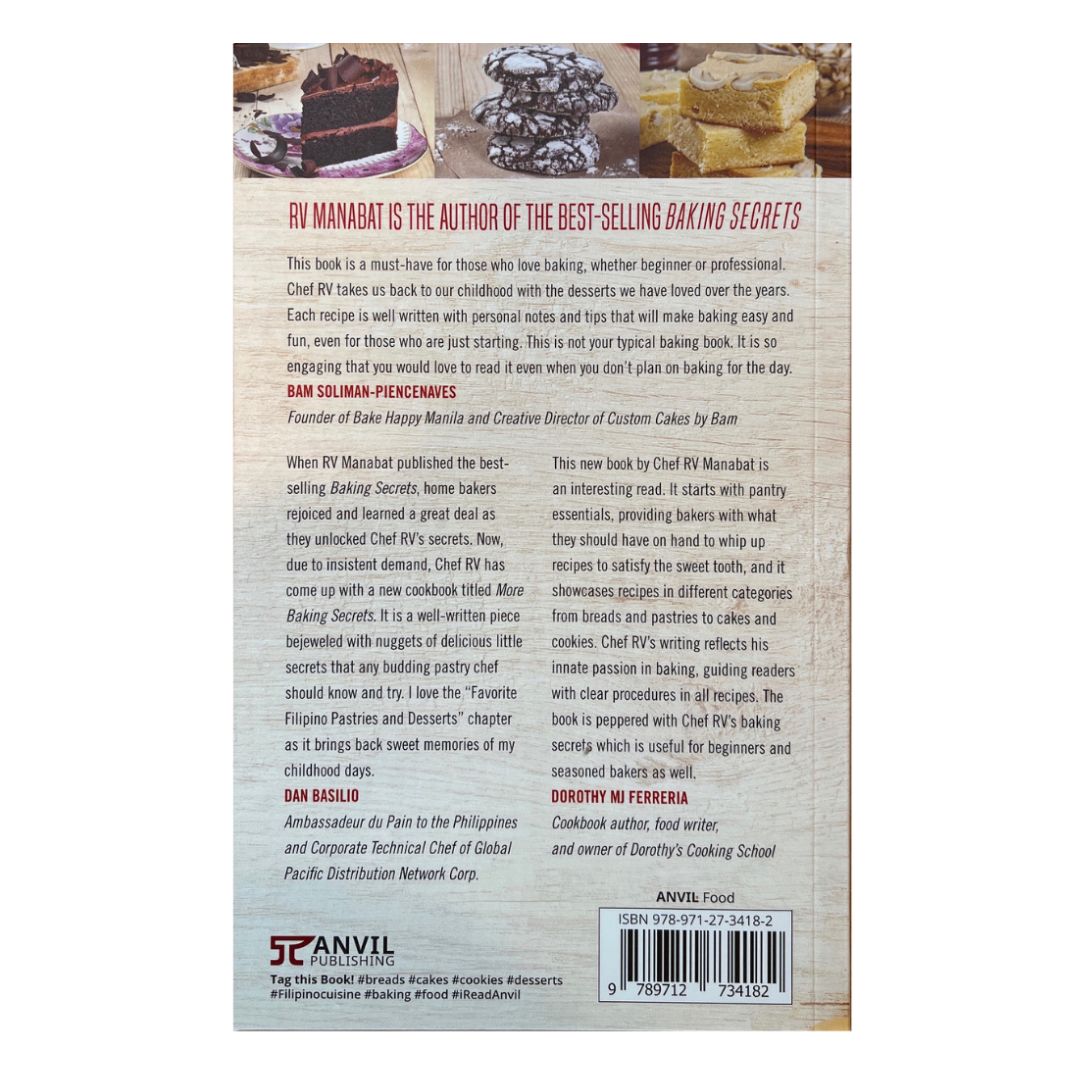 Baking Secrets (Back Cover)